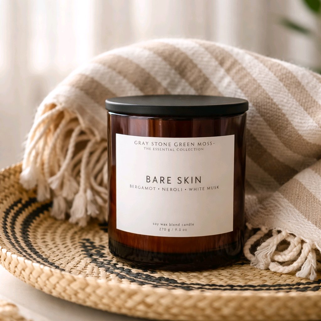 Bare Skin Hand Poured Soy Candle