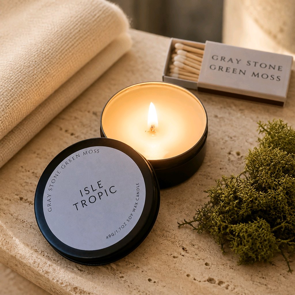 Isle Tropic Hand Poured Soy Candle