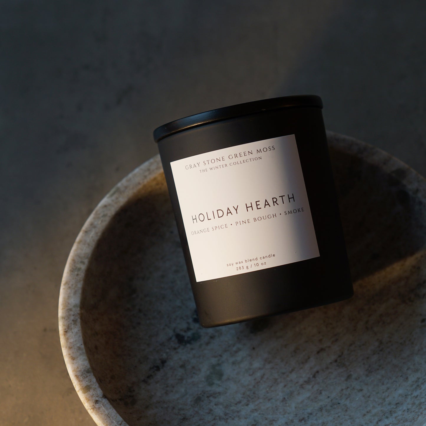 Holiday Hearth Hand Poured Soy Candle