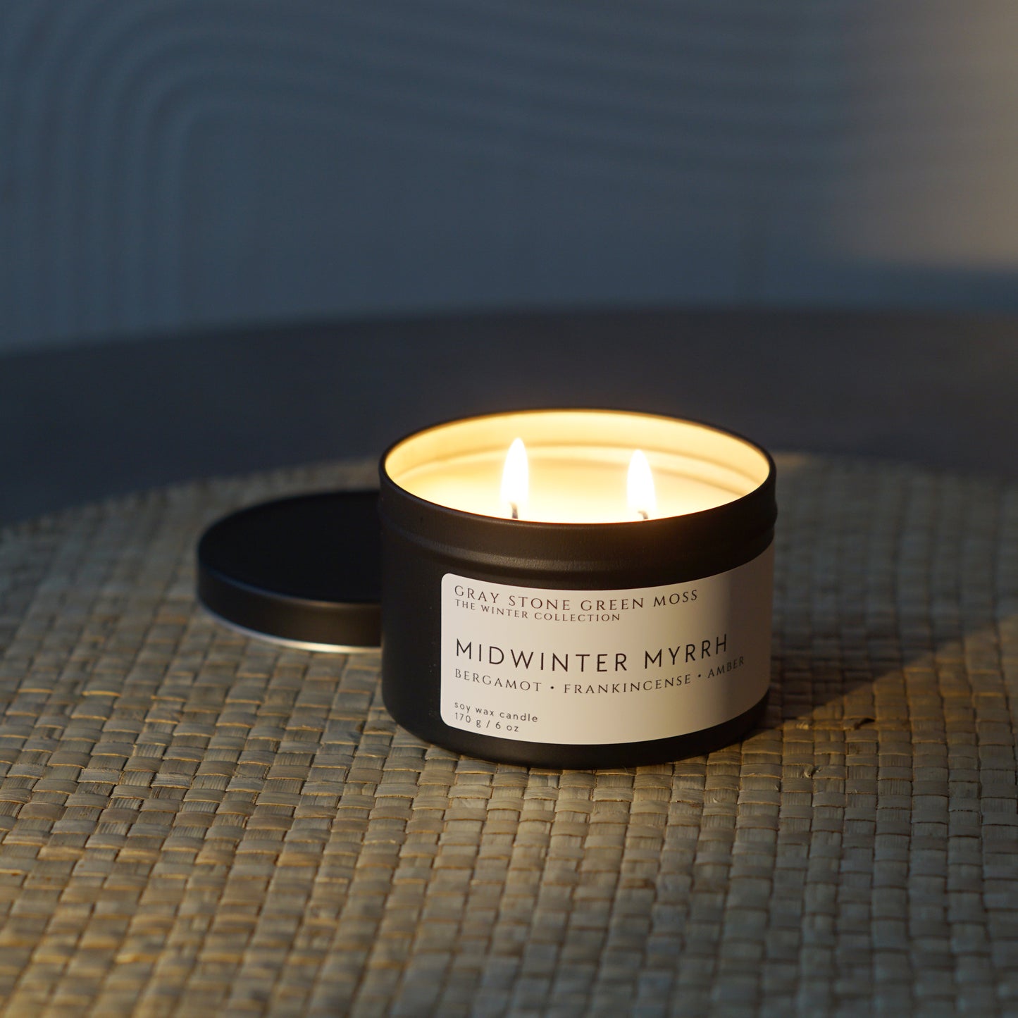 Midwinter Myrrh Hand Poured Soy Candle