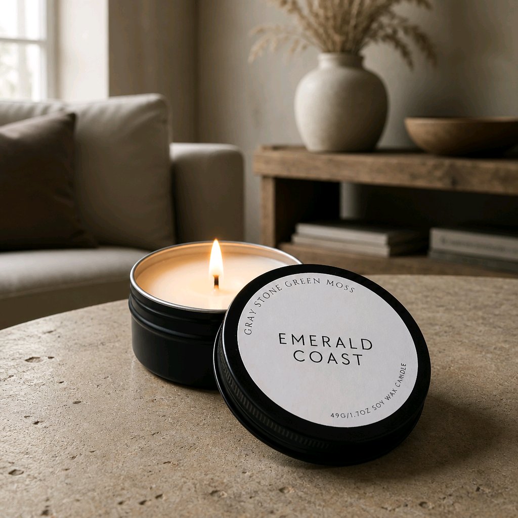 Emerald Coast Hand Poured Soy Candle