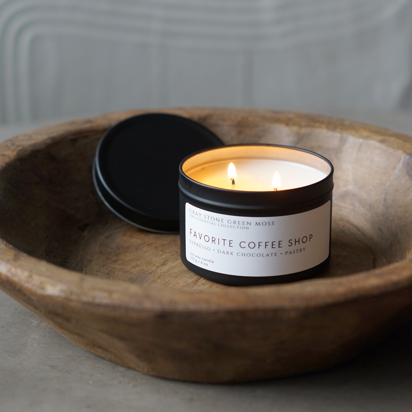 Favorite Coffee Shop Hand Poured Soy Candle