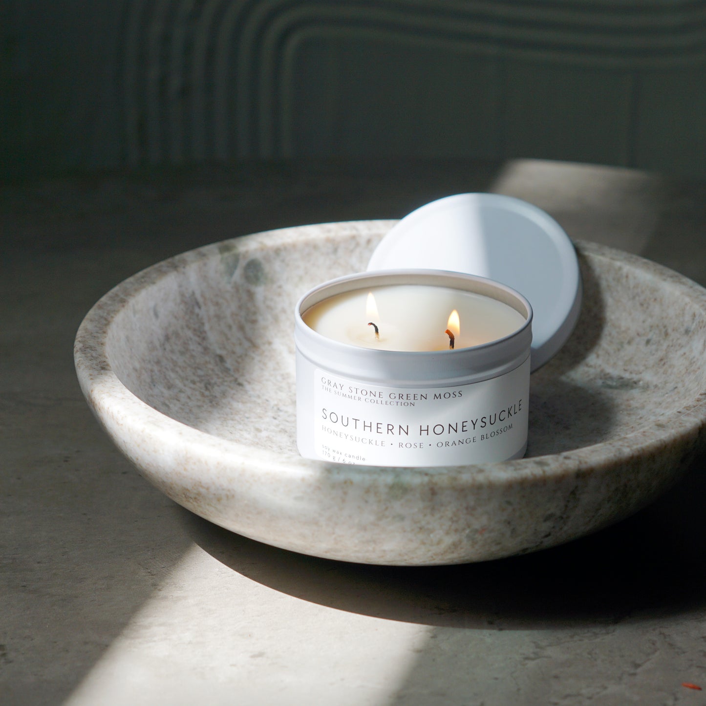 Southern Honeysuckle Hand Poured Soy Candle