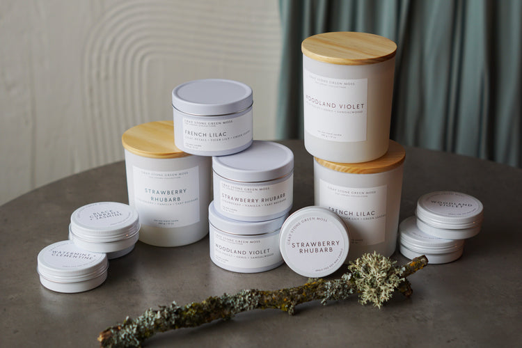 apricot orchard candle spring collection