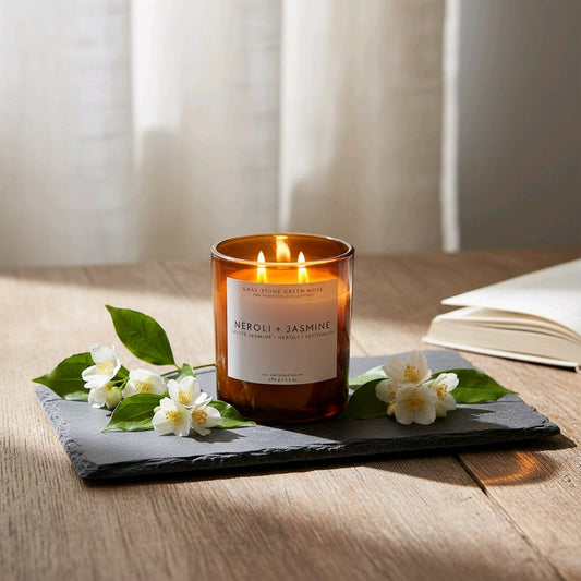 Neroli + Jasmine Hand Poured Soy Candle