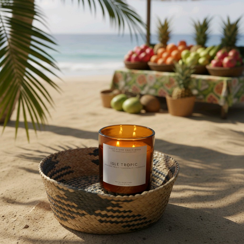 Isle Tropic Hand Poured Soy Candle