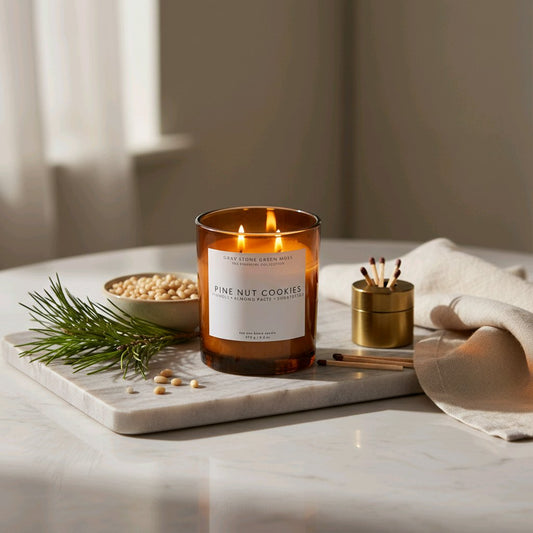 Pine Nut Cookies Hand Poured Soy Candle
