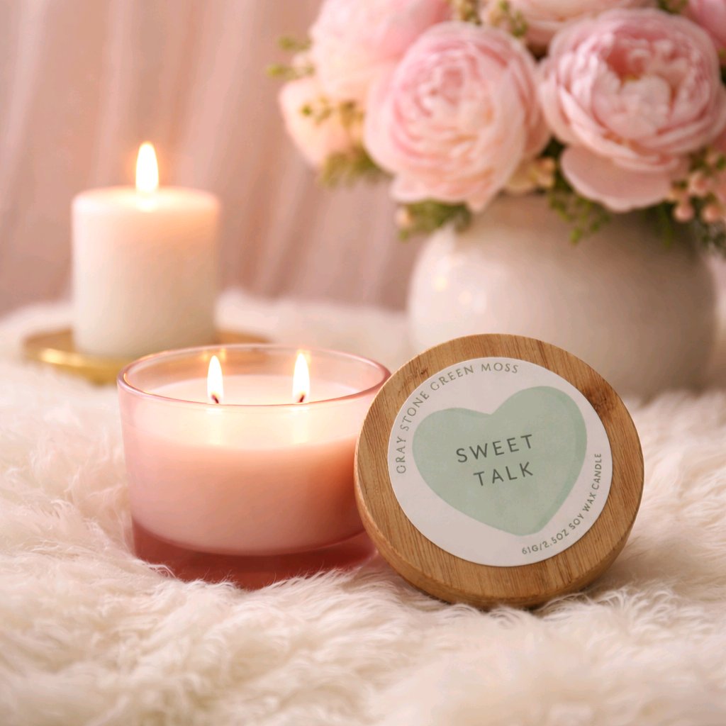 Sweet Talk Valentine’s Day Hand Poured Soy Candle