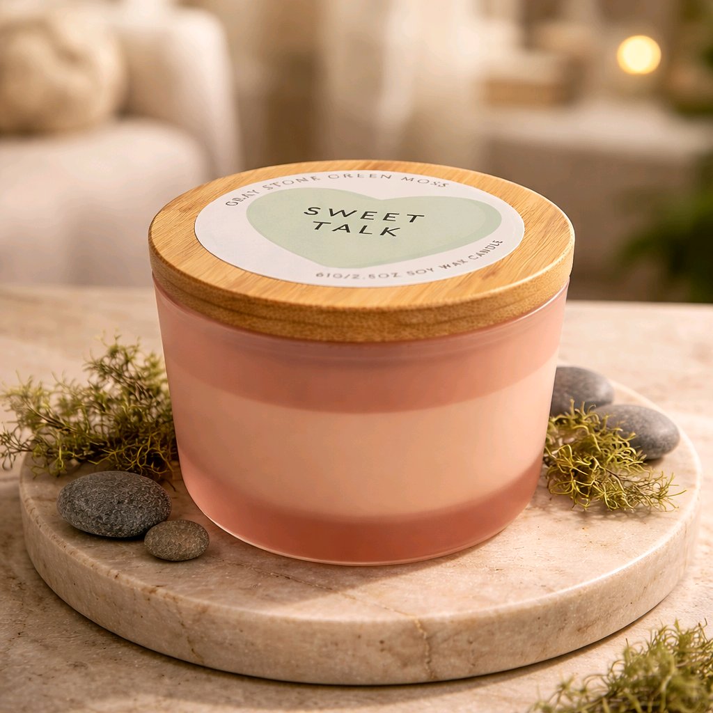 Sweet Talk Valentine’s Day Hand Poured Soy Candle