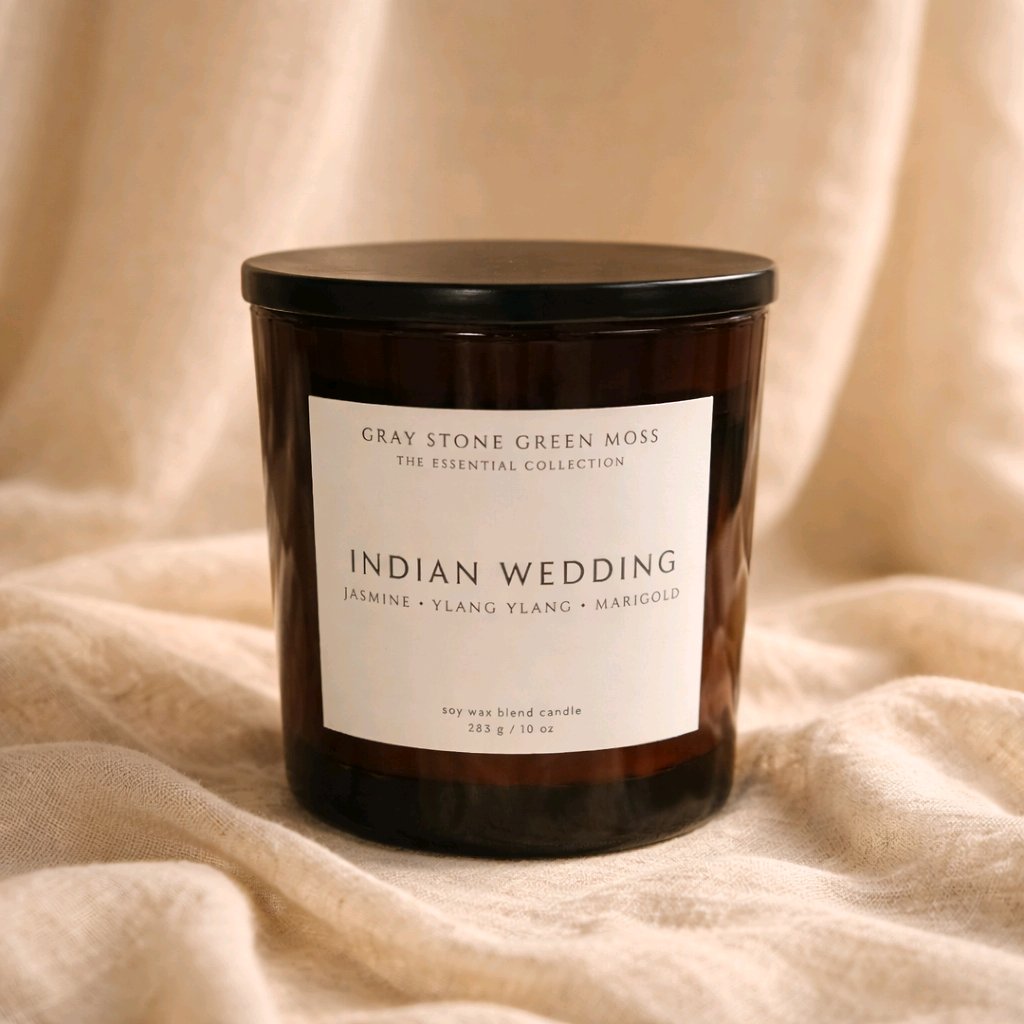 Indian Wedding Hand Poured Soy Candle