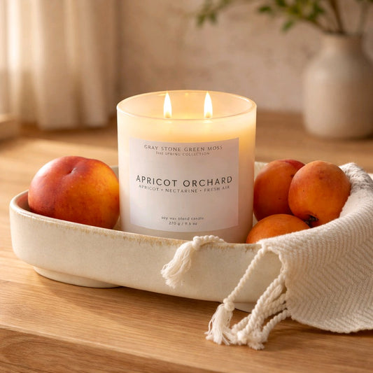 Apricot Orchard Hand Poured Soy Candle