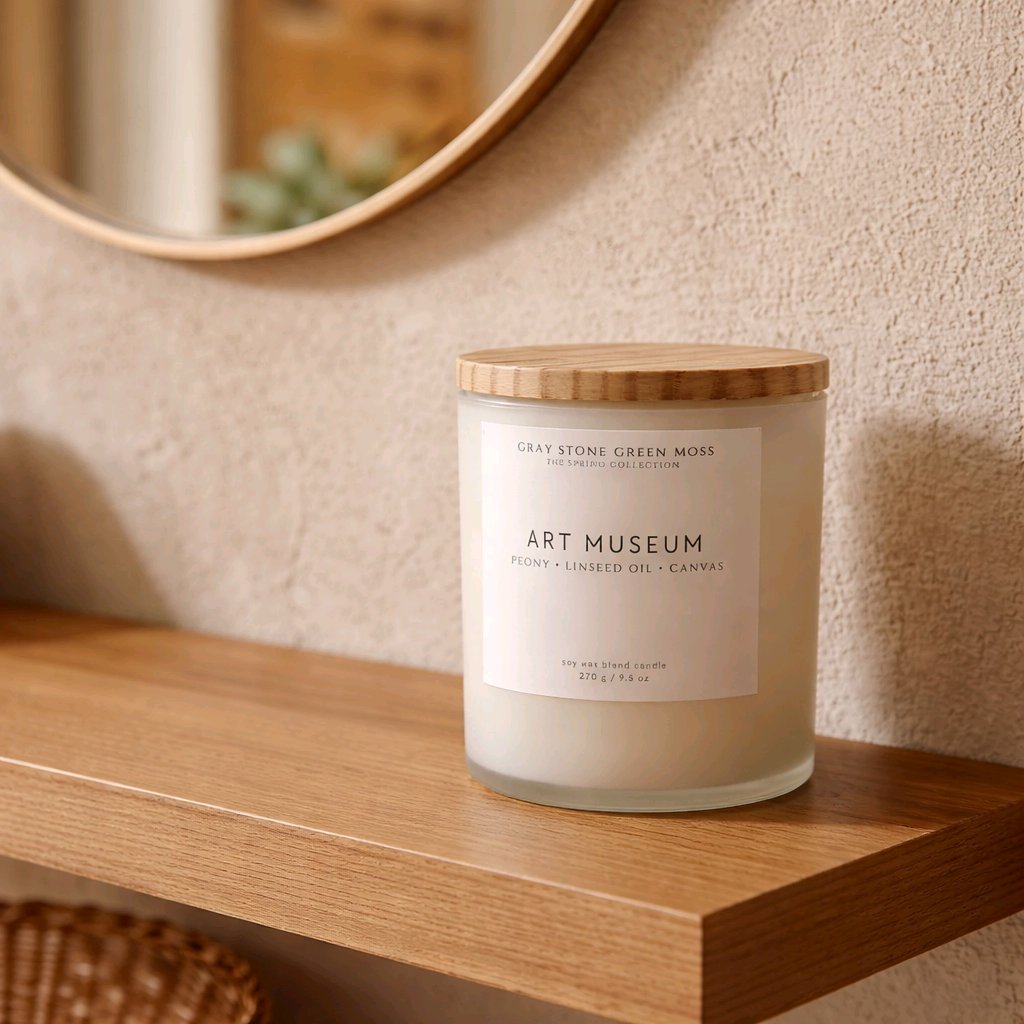 Art Museum Hand Poured Soy Candle