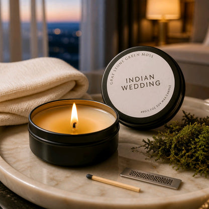 Indian Wedding Hand Poured Soy Candle