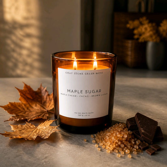 Maple Sugar Hand Poured Soy Candle