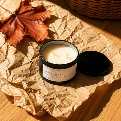 Maple Sugar Hand Poured Soy Candle