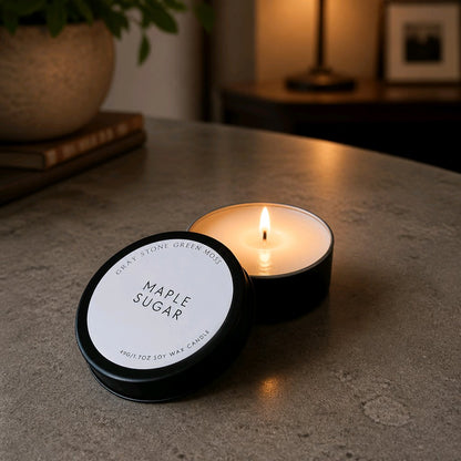 Maple Sugar Hand Poured Soy Candle
