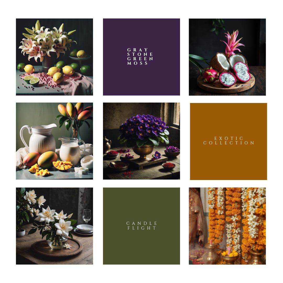 The Exotics Collection - Hand Poured Soy Candle Flight