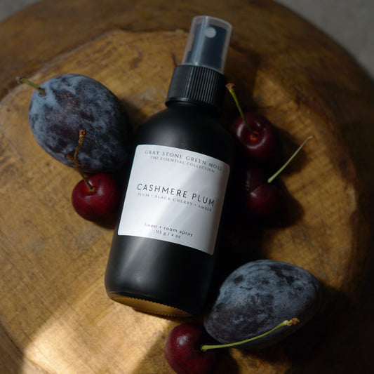 Cashmere Plum Linen + Room Spray