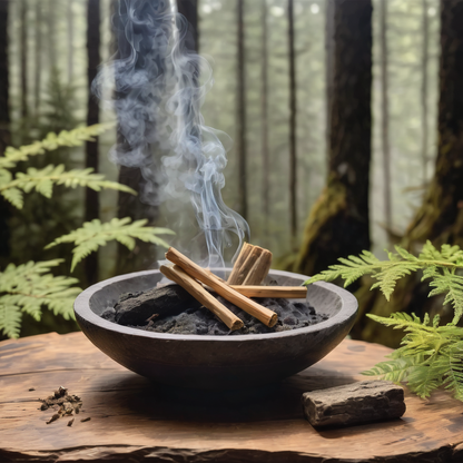 Rosin Wood Hand Poured Soy Candle