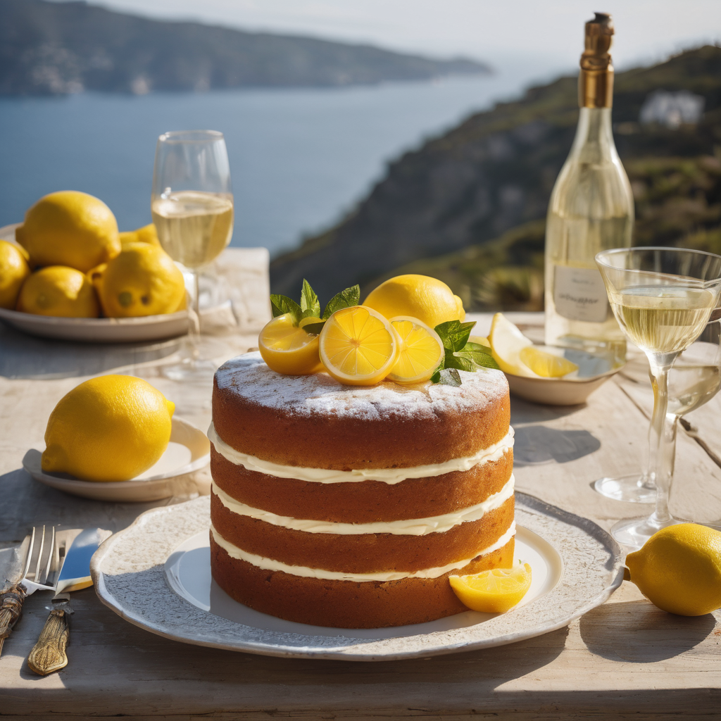 Sicilian Lemon Cake Hand Poured Soy Candle