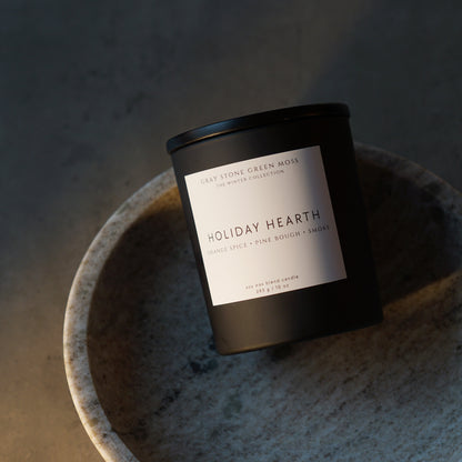Holiday Hearth Hand Poured Soy Candle
