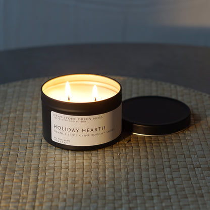 Holiday Hearth Hand Poured Soy Candle