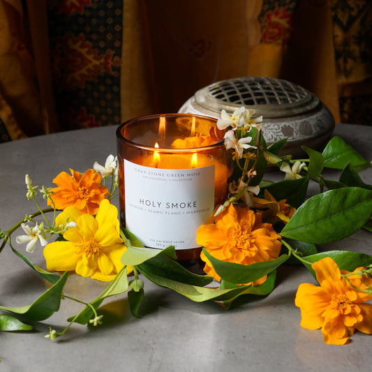 Holy Smoke Hand Poured Soy Candle