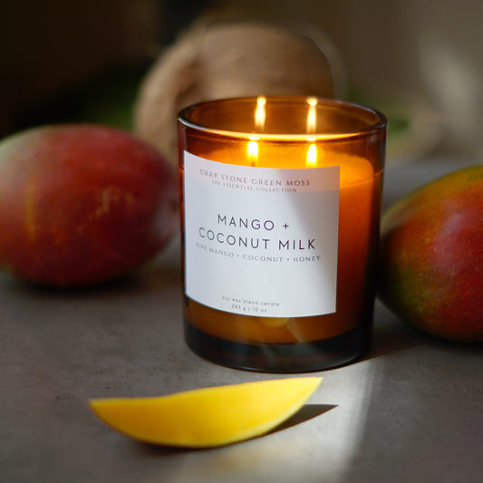 Mango + Coconut Milk Candle