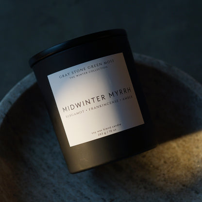Midwinter Myrrh Hand Poured Soy Candle