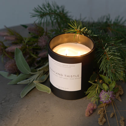 Highland Thistle Hand Poured Soy Candle