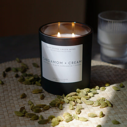 Cardamom + Cream Candle