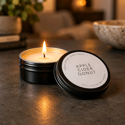Apple Cider Donut Hand Poured Soy Candle