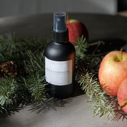 Apple Evergreen Linen + Room Spray