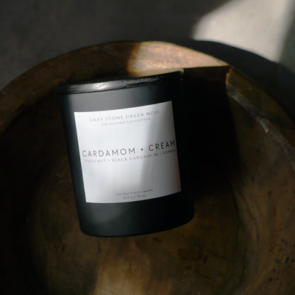 Cardamom + Cream Candle