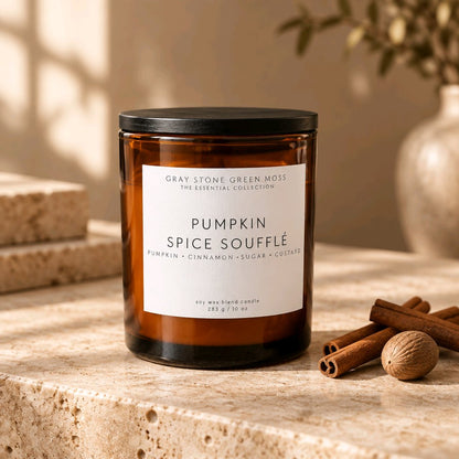 Pumpkin Spice Soufflé Candle