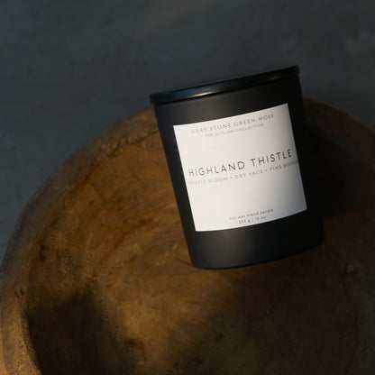 Highland Thistle Hand Poured Soy Candle