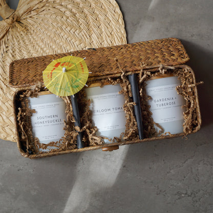Summer Collection Hand Poured Candles Gift Set
