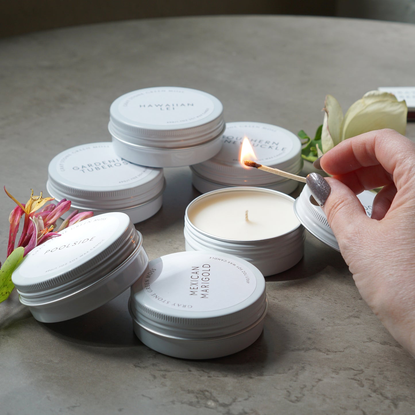 Summer Collection - Hand Poured Soy Candle Flight