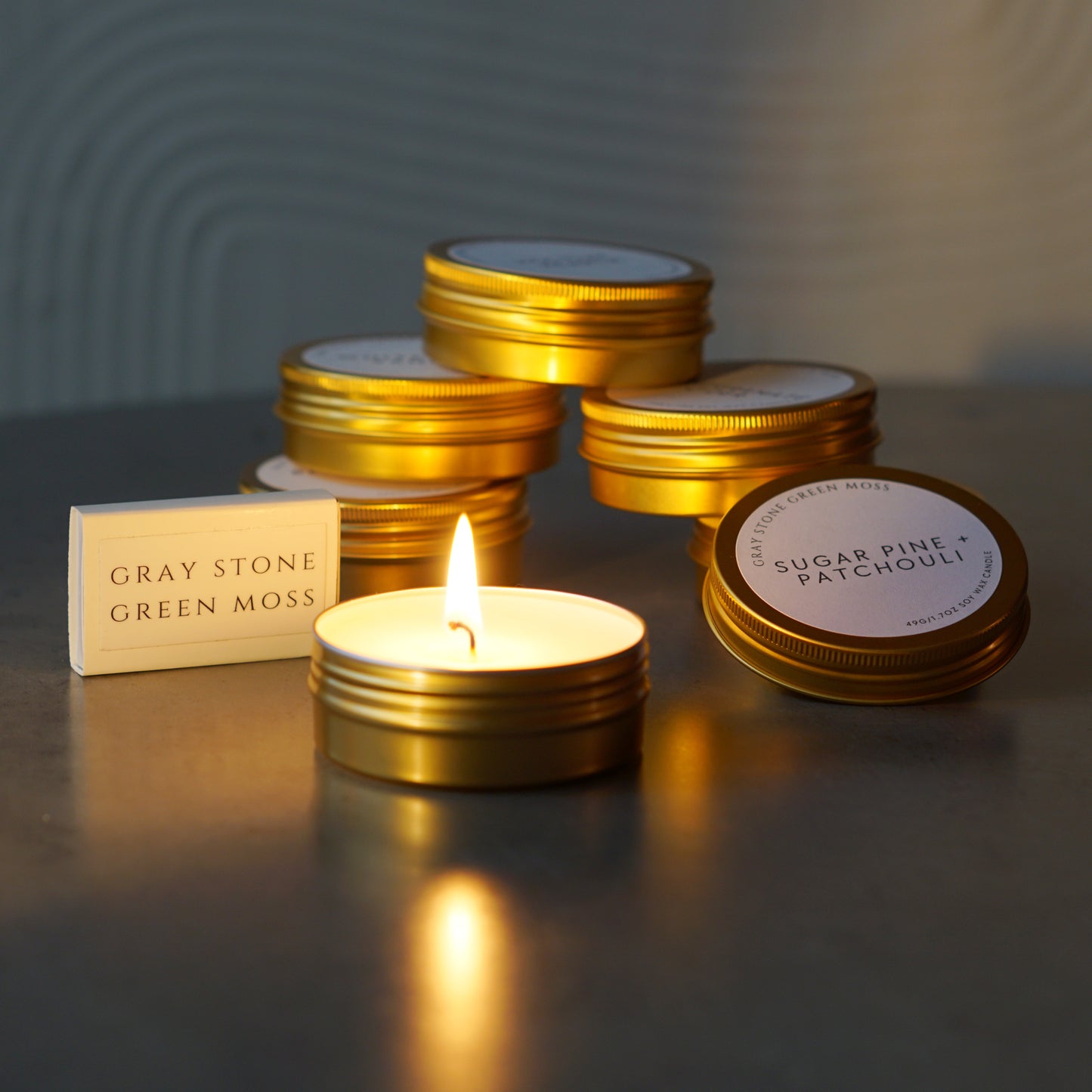 Winter Collection Hand Poured Soy Candle Flight